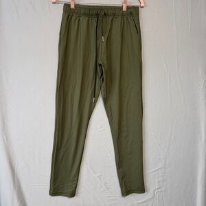 Zyia Women Joggers Size XS Olive Green Gym Yoga Fitness Workout Athleisure Comfy